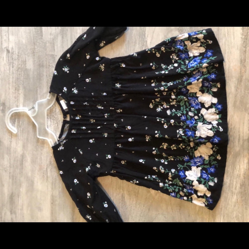 0-3m old navy dress
